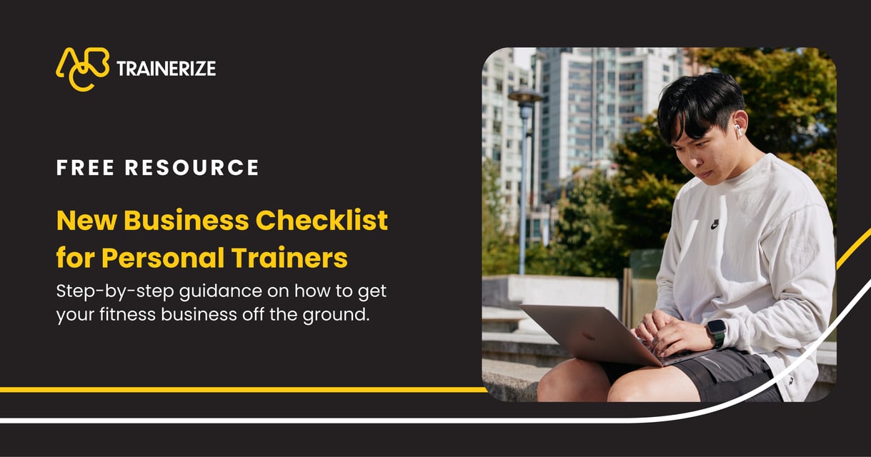 New Business Checklist for Personal Trainers - Free Resource