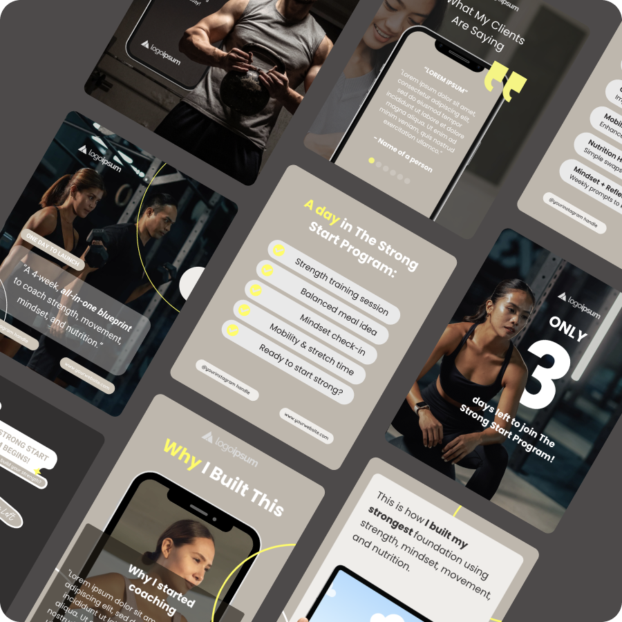 ABC Trainerize_The Strong Start Program_Coaching - Marketing