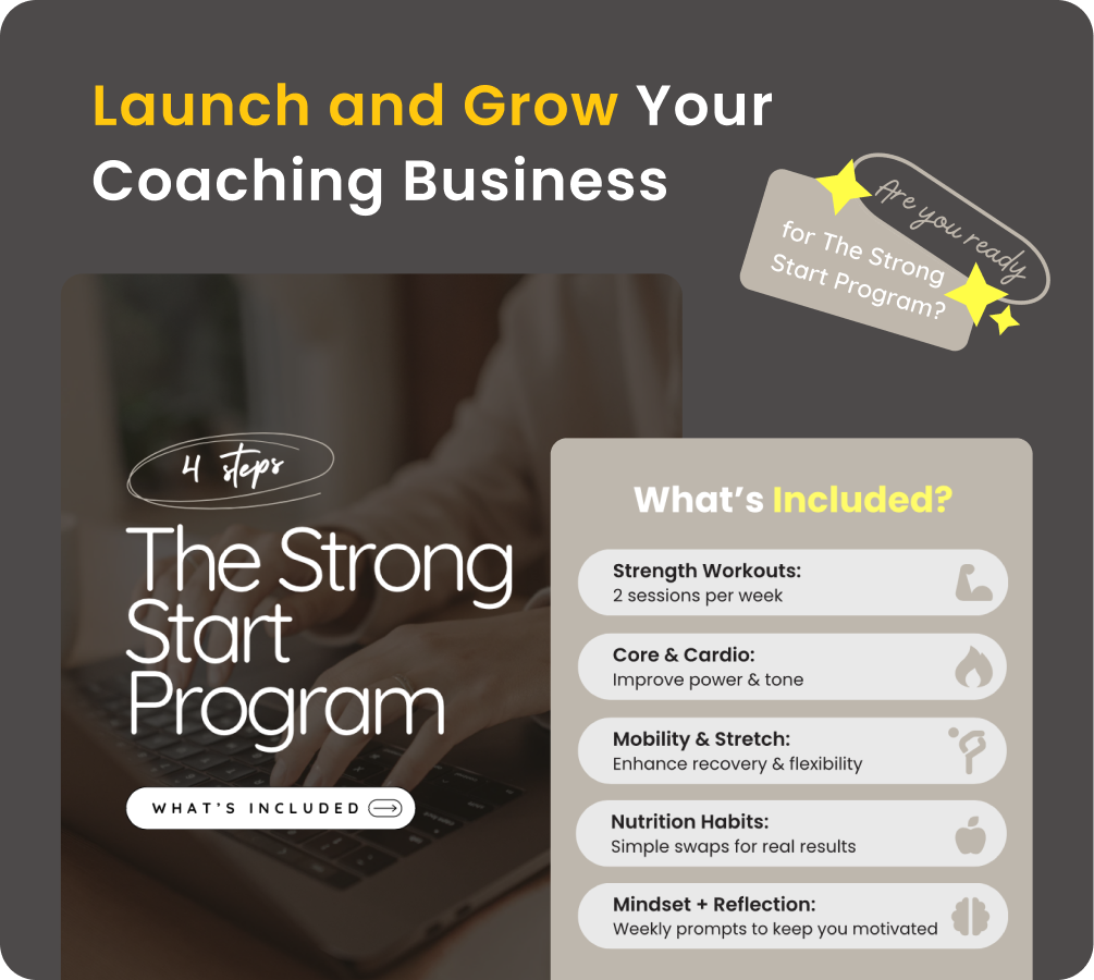 ABC Trainerize_The Strong Start Program_Coaching