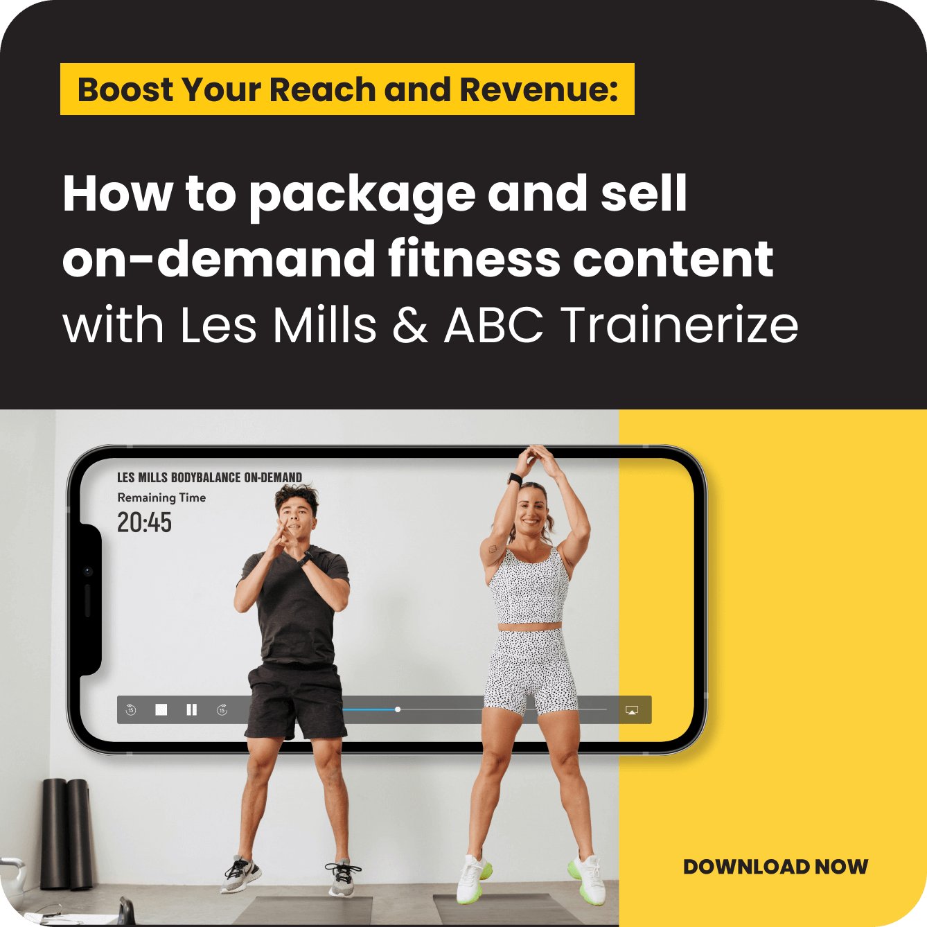 How to Package and Sell On-Demand Fitness Content with Les Mills & ABC Trainerize - ABC Trainerize Guide