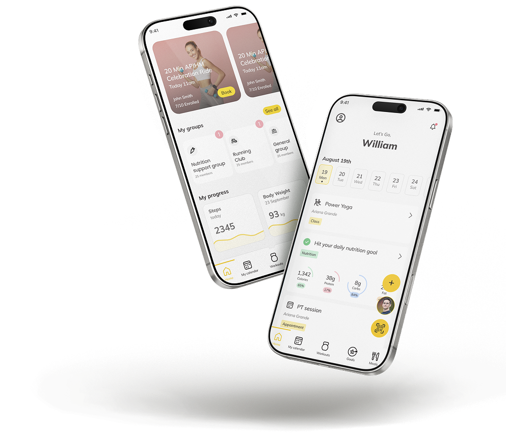 Trainerize App Redesign with Shadow